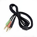 Miniatyrbilde 1 av 8: Erstatnings lydkabel for Sennheiser G4ME ONE GAME ZERO 373D GSP 350 / GSP 500 / GSP 600 hodetelefonkabel