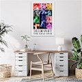 Miniatyrbilde 4 av 4: Hjemmedekor Taylor Swift The Eras Tour Veggkunst Verdensturné Filmplakat Uinnrammet Gaver 30x45cm