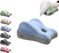 Memory Foam Par Kuddar, Ergonomiskt Stöd för Soffa, Säng, Filmkvällar och Lata Morgnar bule