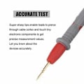 Miniatyrbild 5 av 5: 1000V 20A Multimeter Testkit Digital Elektronisk Sondkabel Set med krokodilklämmor och banankontakt för Multimeterklämma