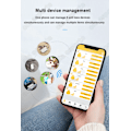 Miniatyrbild 5 av 5: Bluetooth GPS Tracker Smart Finder Nyckel Sök GPS Tracker Barn Positionering Husdjur Tracker Pk AirTag för Ios Android black