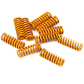 Miniatyrbillede 3 af 5: Formfjeder Velegnet til 3D-printer, 8 mm Ydre diameter 20 mm Længde Trykfjeder M3 Skrue Let belastning Creality Cr-10 10s S4 Ender 3 Bund O