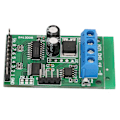 Miniatyrbild 2 av 5: DC 6-24V RS485 RS232 (TTL) RTU-styrmodul UART-reläomkopplarpanel PLC-stöd Modbus