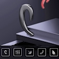 Pikkukuva 4 / 5: Langattomat Bluetooth-luujohtokuulokkeet Langattomat kuulokkeet Yleismaailmalliset