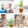 Miniatyrbilde 5 av 5: Plysj syngende og dansende kaktus