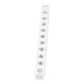Pikkukuva 6 / 8: 11-reikäinen neliöputki alumiinirobotit osat korvaava 3106-0011-0088 8 x 88mm