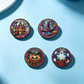 Halloween Græskar Spøgelse Heks Legering Broche Nål til Tasker og Tøj CZ4111-2