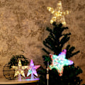 Miniatyrbillede 4 af 4: LED-lys med femtakket stjerne i juletræ til juledekoration 30 lys 30 lights L