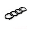 Miniatyrbillede 2 af 4: Audi blank sort logo ring for og bag 273MM 192MM A1 A3 A4 A5