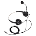 Miniatyrbillede 2 af 7: H360-TYPE-C Binaural Business Headset Dobbeltsidet Headset til Call Center Online Kursus Konferenceopkald