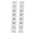 Pikkukuva 4 / 8: 2 kpl 7-reikäinen neliöputki 3106-0007-0056 Robotin rakenneosan lisävarusteet 8 x 8 x 56 mm