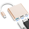 Pikkukuva 1 / 5: Typ C-sovitin, USB 3.1-keskitin (USB-C ja Thunderbolt 3 -portti