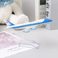 Miniatyrbillede 2 af 5: 16CM USA Air Force One Flyvemaskine Model Boeing 747 Die-Cast Model