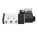 Miniatyrbillede 2 af 8: 4V210‑08 Elektrisk Magnetventil 2 Position 5 Vejs Cylinder Kontrol Reversierende Ventil Pneumatisk Luftventil AC110V