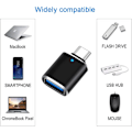 Pikkukuva 4 / 5: USB C - USB -sovitin (4 kpl), USB C -uros USB 3.0 -naaras High Speed ​​OTG