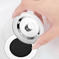 Miniatyrbild 7 av 11: Badkarspropp i Rostfritt Stål Handfat Badkarspropp Kåpor Universal Avloppspropp null - C 0.06