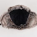 Miniatyrbillede 8 af 8: 1 stk Vinter Ushanka Hat til Mænd Kunstig Pels Læder Sne Hat Med Øreklapper Black