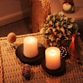 Pikkukuva 2 / 5: 8 kynttilänjalkaa Adventti-kynttilänjalka Adventtiseppele metalli, musta 8 cm kynttiläpistokkeet jouluun Black 8 cm