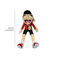 Miniatyrbild 2 av 5: Jeffy Puppet Plysch Leksak Docka, Jeffy Puppets Sml Leksak, Naughty Funny Puppet Leksak med Fungerande Mun, För Barn Pojkar Flickor Rollspel, Storytelli Chef PP Manager PP 55CM