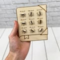 Miniatyrbild 1 av 5: Tillbehör till Dungeons and Dragons Fantasy Games RPG Prydnader Födelsedagspresenter för vuxna och barn e