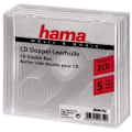 Pikkukuva 2 / 3: HAMA - Läpinäkyvä kotelo 2 CD:lle - 5 kpl