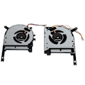 Miniatyrbilde 1 av 6: 2 stk. bærbare CPU GPU kjølevifte erstatning for ASUS TUF FX505ge FX505gm FX505dt FX705