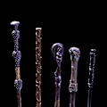 Pikkukuva 4 / 4: Wizarding World Harry Potter Lumotut Harry Potter -hahmojen taikasauvat keräilylaatikoilla Lelut lapsille 6-vuotiaille ja sitä vanhemmille Cosplay Dumbledore