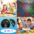 Miniatyrbilde 3 av 5: Dinosaurleker for gutter 3-8 år gamle gutter, Dino-projektor leker for gutter 3-8 år gamle 2 i 1