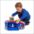 Miniatyrbild 5 av 6: Nya Paw Patrol Plane Patrol Actionfigur Modell Lookout Tower Rescue Bus Valp Hund Jul Barnleksaker Julgåva Gold