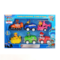 Miniatyrbilde 3 av 5: 6 stk/sett Paw Patrol Valpe Actionfigurer Bilmodell Leke-WELLNGS