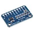 Miniatyrbillede 3 af 6: 16-bit I2C ADS1115 modul ADC 4-kanals med Pro Gain forstærker udviklingskort Power Analog til Digital Converter