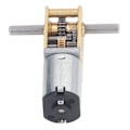 Miniatyrbilde 2 av 8: Turbo snekkegir motor Micro Brush DC3V 4RPM 2 akse Mini reduksjon med fast sete for Smart Car