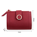 Miniatyrbilde 3 av 5: Kort lommebok damer Clutch veske GRØNN grønn green