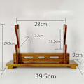 Miniatyrbilde 3 av 5: 1/2 tre stativholder for Samurai Display Elegant og robust Lysebrun 2 lag Light Brown 2 Layers 1 Pc
