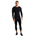 Miniatyrbillede 3 af 3: Dare 2B Herre In The Zone II Termiske 3/4 Leggings L Sort Sort Black L
