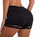 Miniatyrbild 4 av 5: Kvinnors Body Shaper Vadderad Rumpa Lyft Panty Rumpa Höft Förstärkare Falsk Rumpa Shapwear Shorts Push Up Shorts - Perfet Svart Black XXXL