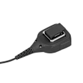 Pikkukuva 2 / 4: HURRISE Walkie Talkie -mikrofoni, vedenpitävä IP54, kädessä pidettävä Walkie Talkie -mikrofoni, IP54-vedenpitävä kierrekaapeli, mikrofoni, kaiutin