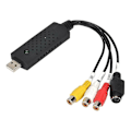 Miniatyrbilde 1 av 5: Usb Rca Vhs til Pc Usb Audio Video Capture Adapter,usb2.0 Video Capture Card Enveis Capture Card Hd Overvåking Video Capture Card Enveis Usb Cap