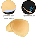 Pikkukuva 4 / 5: Parit Bra -tyynyt, irrotettavat urheiluliivit Kupin kolmio 4 paria Hieronta Beige 4 Pairs Massage Beige B.C