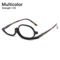 Miniatyrbilde 1 av 10: Roterende sminke lesebriller Sammenleggbare briller MULTICOLOR Multicolo[BT] Multicolor Strength 1.50-Strength 1.50