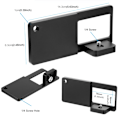 Miniatyrbillede 5 af 10: Aluminiumlegering Monteringsadapter Monteringsplade Actionkamera Smartphones Gimbal Switch Monteringsadapter til DSC-RX0