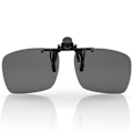 Miniatyrbillede 3 af 8: Brille Clip-On Polariseret Schwarz One Size