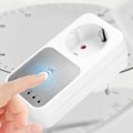 Miniatyrbillede 6 af 8: Husholdningskøkken intelligent nedtællingsstikkontakt tidsindstilling timer kontrolstikkontakt 230VEU stik