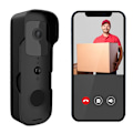 Miniatyrbillede 3 af 5: Tyverisikret videodørklokkebeslag, monteringsbeslag uden boring til de fleste mærker videodørklokker (let at installere) 1 stk.