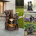 Miniatyrbilde 2 av 5: Innendørs/Utendørs Fontenestatue i Resin, Hageskulptur, Kunstdekorasjon for Gårdsplass[qb] P3