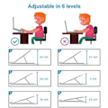Miniatyrbillede 5 af 5: Sammenklappelig bærbar computerstand i aluminiumlegering, sølv
