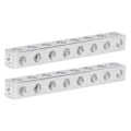 Pikkukuva 7 / 8: 2 kpl 3106‑0008‑0064 8 reikää 8x8x64mm neliö palkki robotti rakenne tarvikkeet