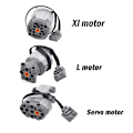 Miniatyrbild 2 av 5: Technic Parts Motor Byggsten Motor Servo Motor 88004 för Power Functions Elektrisk Monterad Byggsten Leksak - Perfekt