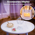 Miniatyrbillede 5 af 5: 1 stk. Kreativ Tulipan Natlampe, DIY Material Kit, Håndlavet Bordlampe Til Stue Og Soveværelse Dekoration Pink DIY Tulips Assemble Lamp With 16 Flowers