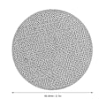 Miniatyrbillede 6 af 8: 53,5 mm Kaffeefilter Si Strainer Puck Skærm Rustfrit Stål Multilayer Sinteret Kaffeefilter Bærbar Rund Kaffeefilter Plade 100μm